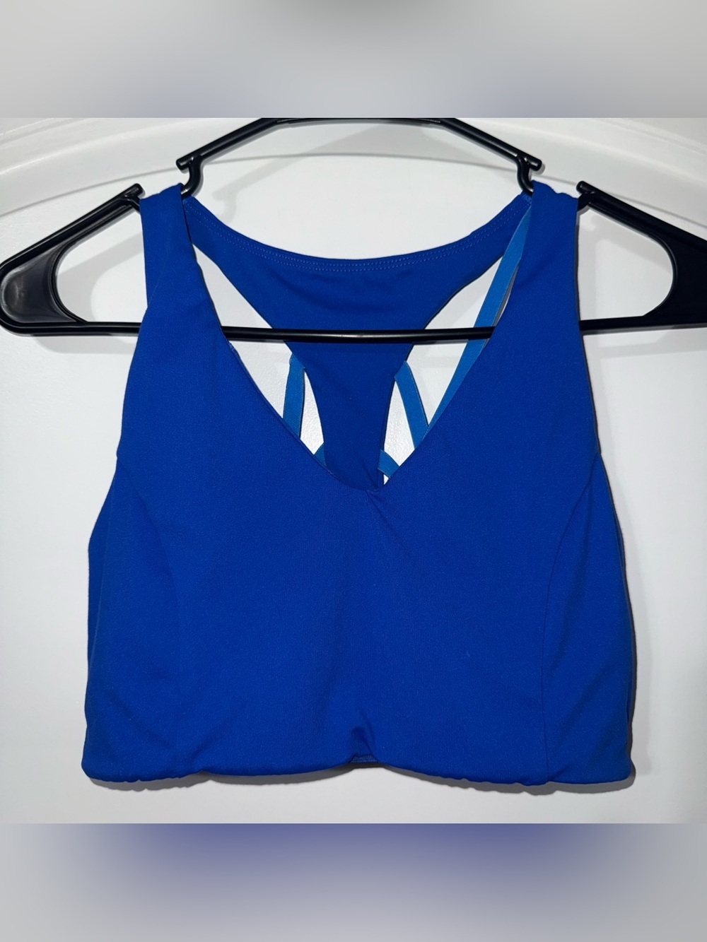 Fabletics Blue Sports Bra Women’s Size Small Athletic